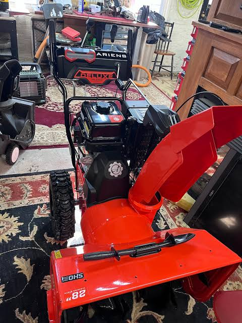 First snow blower I've owned — love it