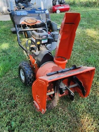 First snow blower I've owned — love it